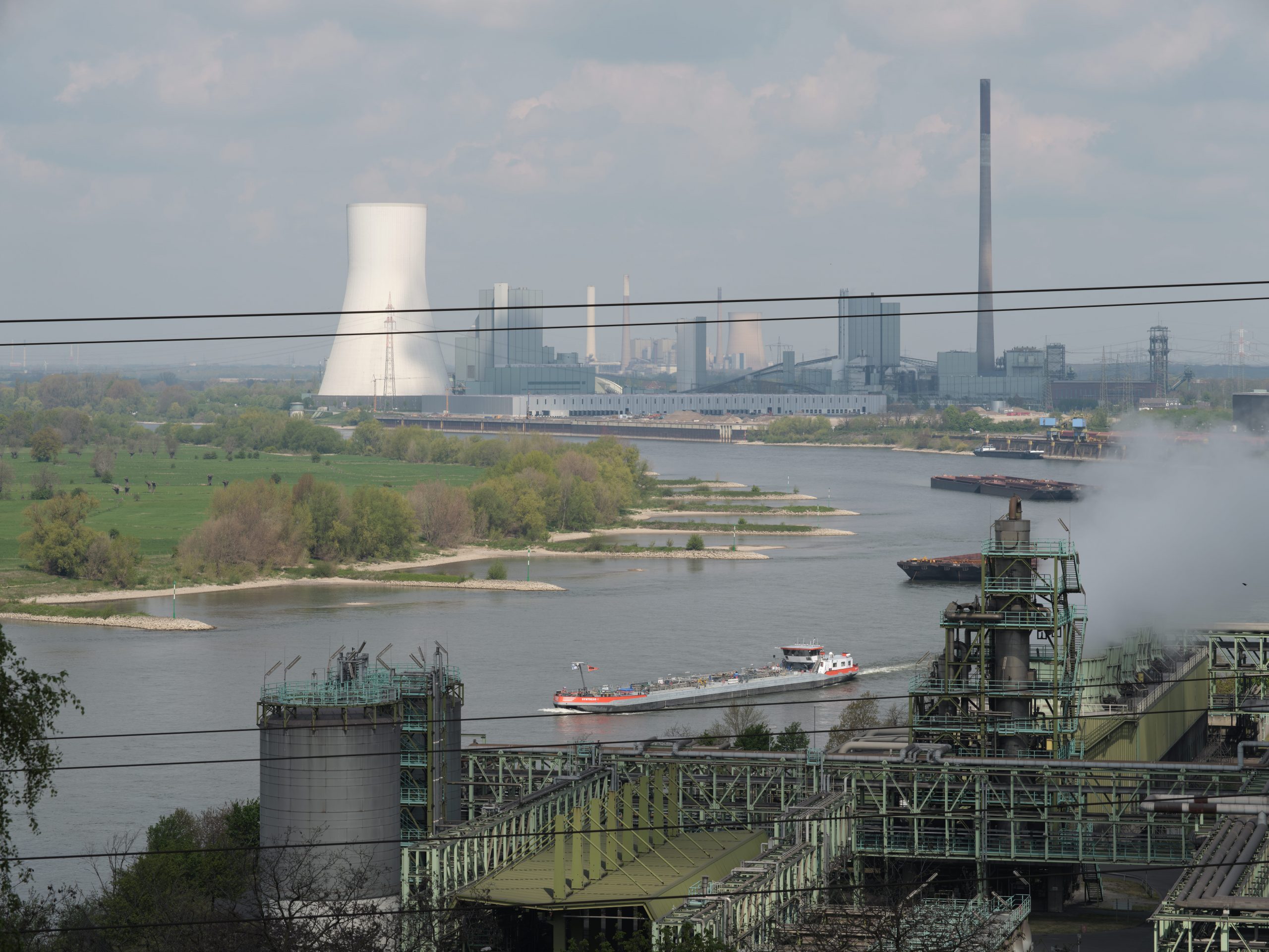 Heizkraftwerk Steag am Rhein
